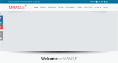 Desktop Screenshot of miracleinfotech.com